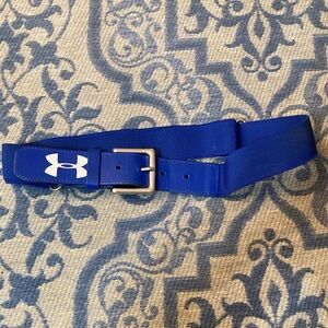 Under Armour Vibrant Blue Athletic Belt - adult size